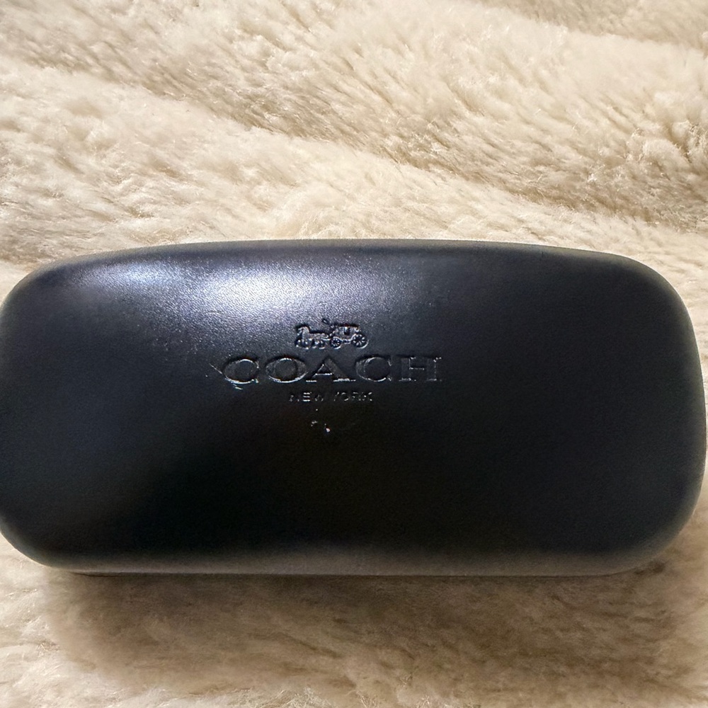 Coach Black and Gold Women's Sunglasses - Picture 3 of 5
